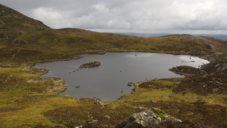 Llyn y Foel from Daear Ddu Llyn y Foel from Daear Ddu
