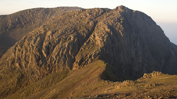 Early light on Broad Stand & Sca Fell Early light on Broad Stand & Sca Fell