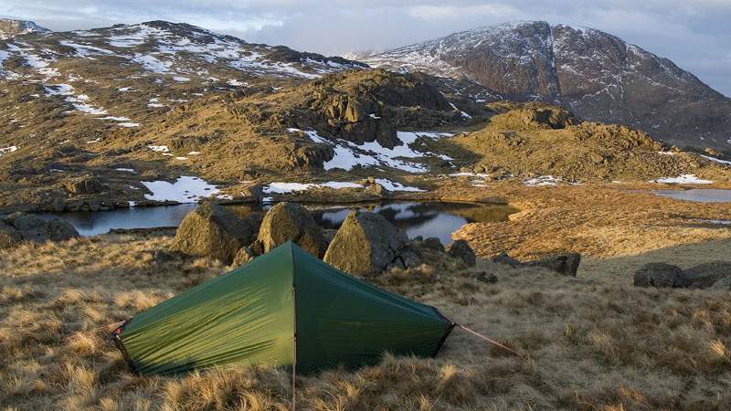 Pitch near High House Tarn Pitch near High House Tarn