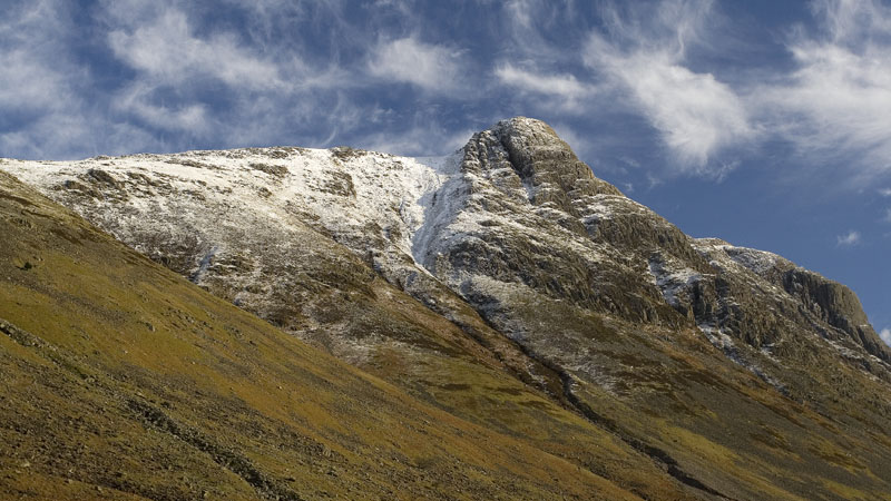 Pike of Stickle from Mickleden Pike of Stickle from Mickleden