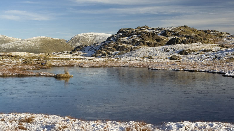 Tarn on the Blea Rigg ridge Tarn on the Blea Rigg ridge