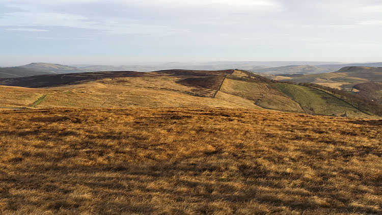 Burbage Edge from Axe Edge Moor Burbage Edge from Axe Edge Moor