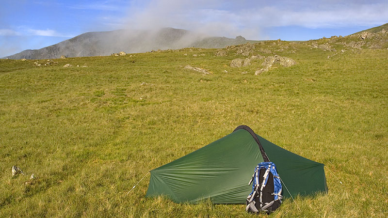 Pitch below Foel Grach