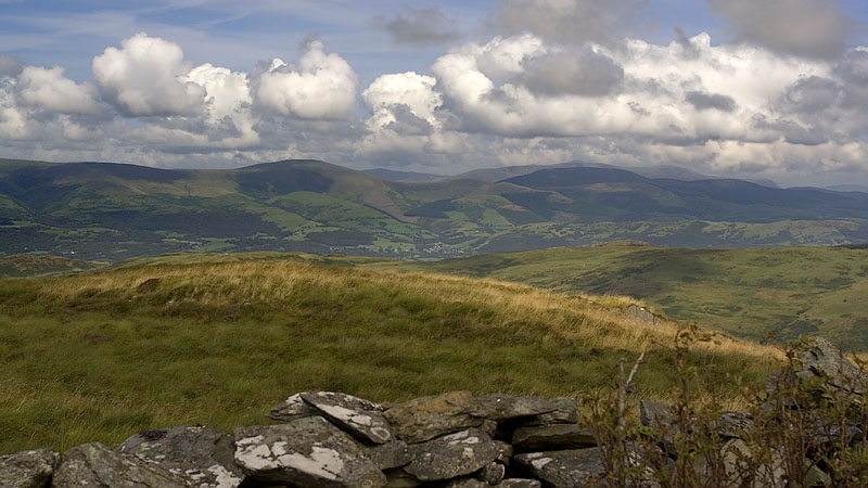 View north from Esgair Foel-ddu View north from Esgair Foel-ddu