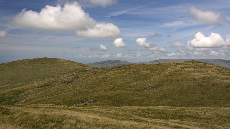 Foel Goch & Esgair Foel-ddu from Moel y Llyn Foel Goch & Esgair Foel-ddu from Moel y Llyn