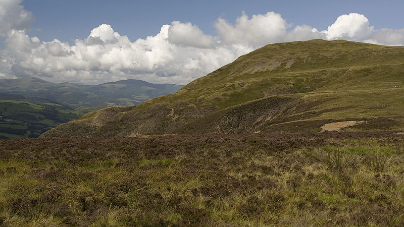 Foel Fadian from Glaslyn track Foel Fadian from Glaslyn track