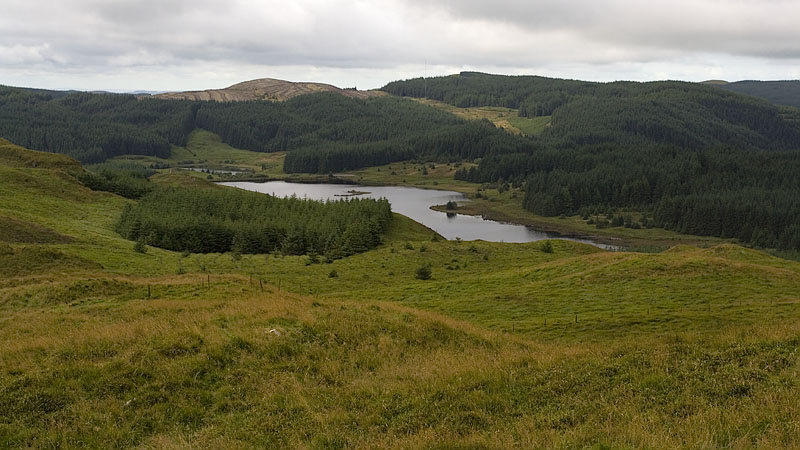 Llyn Conach from Pen Creigiau’r Llan Llyn Conach from Pen Creigiau’r Llan