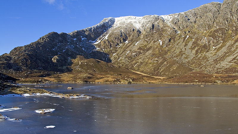 Llyn y Foel & the Daear Ddu ridge