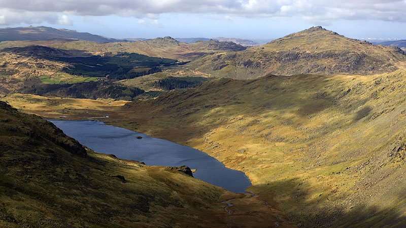 Seathwaite Tarn & Harter Fell Seathwaite Tarn & Harter Fell