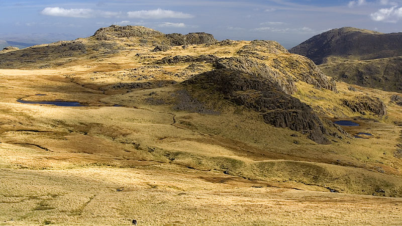 The Cold Pike group from ascent of Little Stand The Cold Pike group from ascent of Little Stand