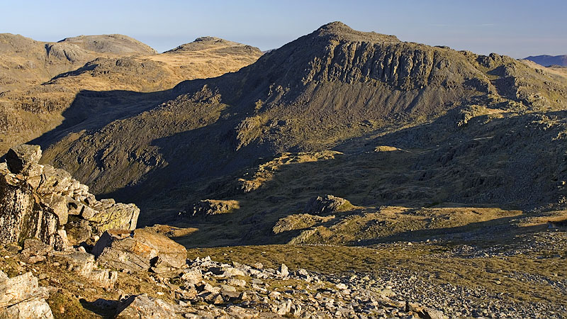Bow Fell from Crinkle Crags Bow Fell from Crinkle Crags