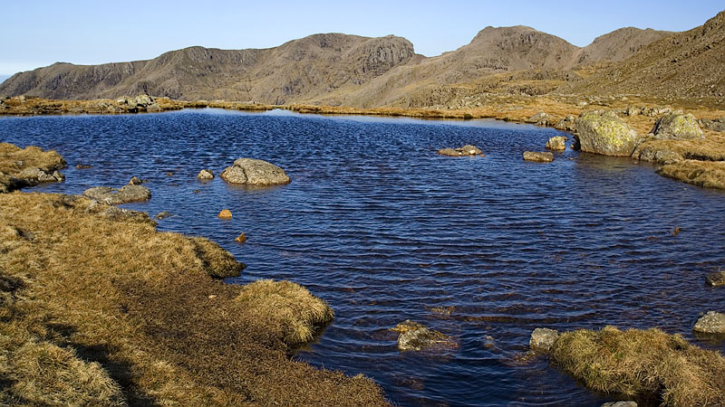 The Scafells from Three Tarns The Scafells from Three Tarns