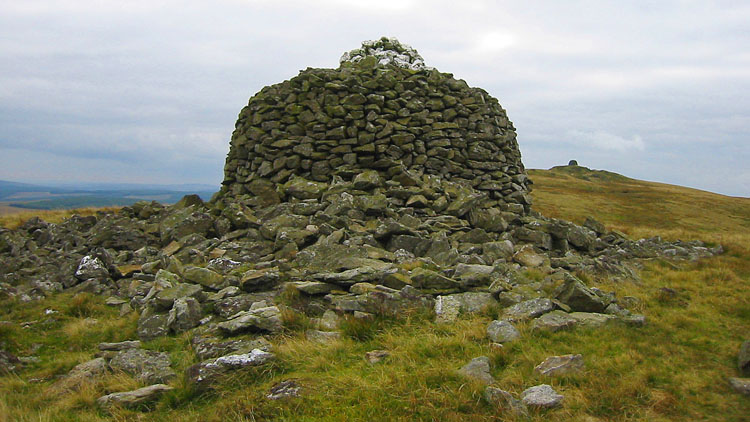 Cairns on Drygarn Fawr Cairns on Drygarn Fawr