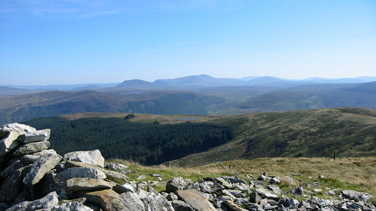 The Arenigs from Y Ro Wen The Arenigs from Y Ro Wen
