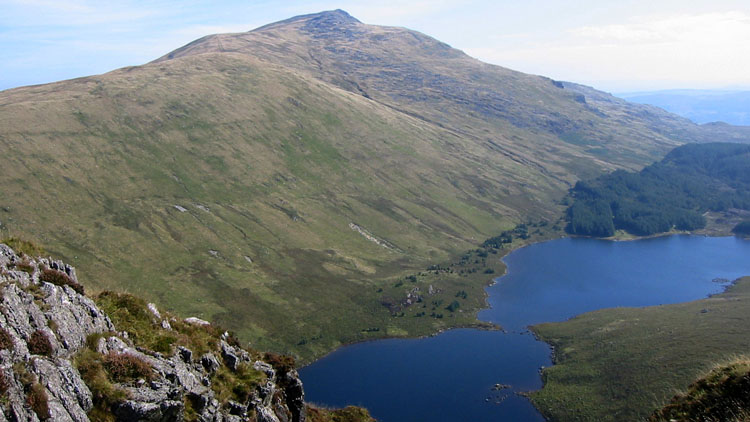 Llynau Diwaunydd & Moel Siabod from Carnedd y Cribau Llynau Diwaunydd & Moel Siabod from Carnedd y Cribau