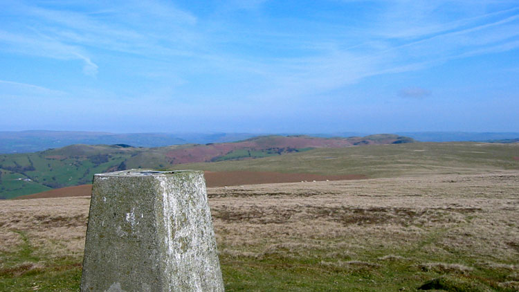 View to Carneddau from Aberedw Hill View to Carneddau from Aberedw Hill