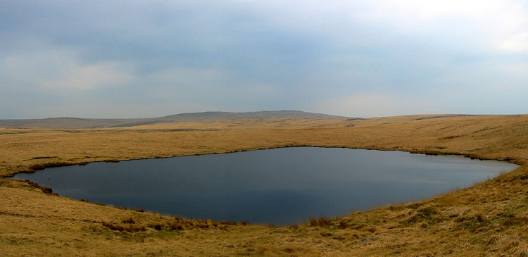 Llyn Carw and Drygarn Fawr beyond Llyn Carw and Drygarn Fawr beyond