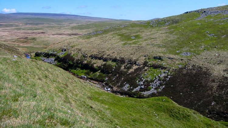 The upper Afon Twrch gorge The upper Afon Twrch gorge