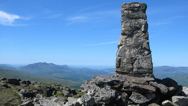 Cader Idris from Aran Fawddwy Cader Idris from Aran Fawddwy
