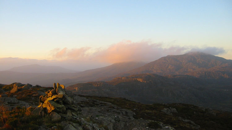 Early light on Craig Wion and Rhinog Fawr Early light on Craig Wion and Rhinog Fawr