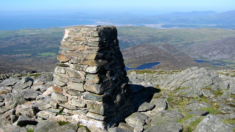 View from Rhinog Fawr summit #1 View from Rhinog Fawr summit #1