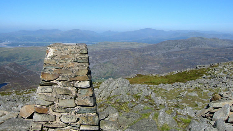 View from Rhinog Fawr summit #2 View from Rhinog Fawr summit #2