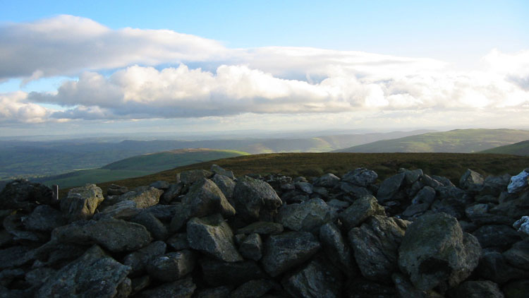Summit of Mynydd Tarw Summit of Mynydd Tarw