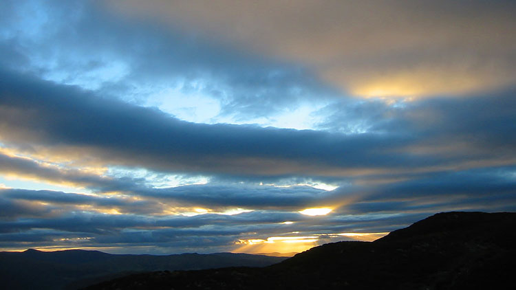 Early sky from Lingmoor Fell Early sky from Lingmoor Fell