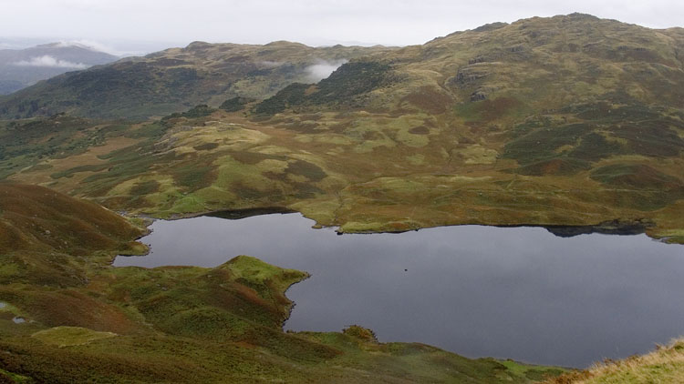 Easedale Tarn from approach to Tarn Crag