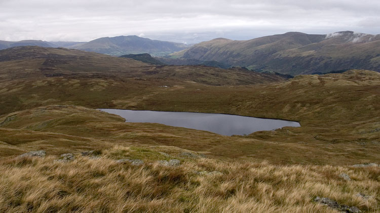 Blea Tarn with Blencathra & the Dodds