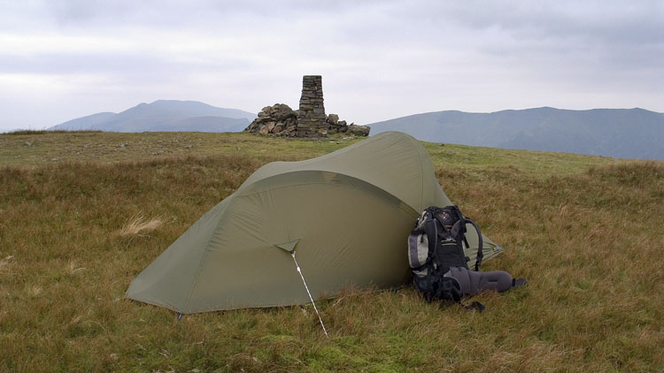 Pitch on Clough Head