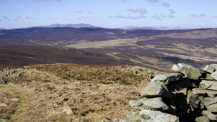 The Arans from Moel Sych cairn The Arans from Moel Sych cairn