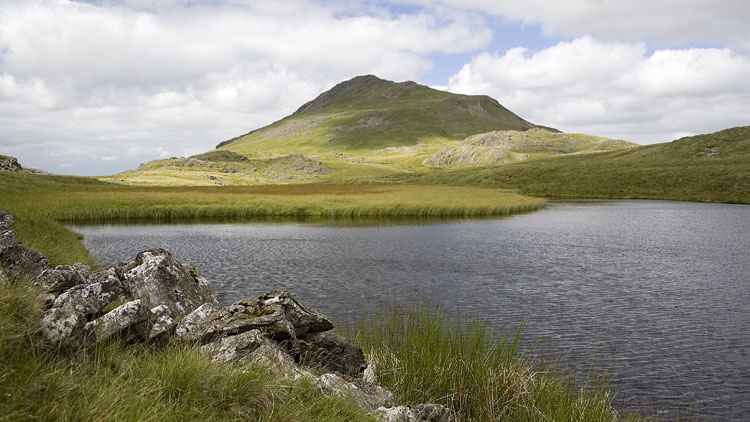 Arenig Fawr and lake Arenig Fawr and lake