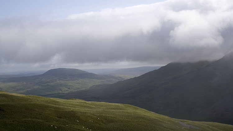Arenig Fach and clouds Arenig Fach and clouds