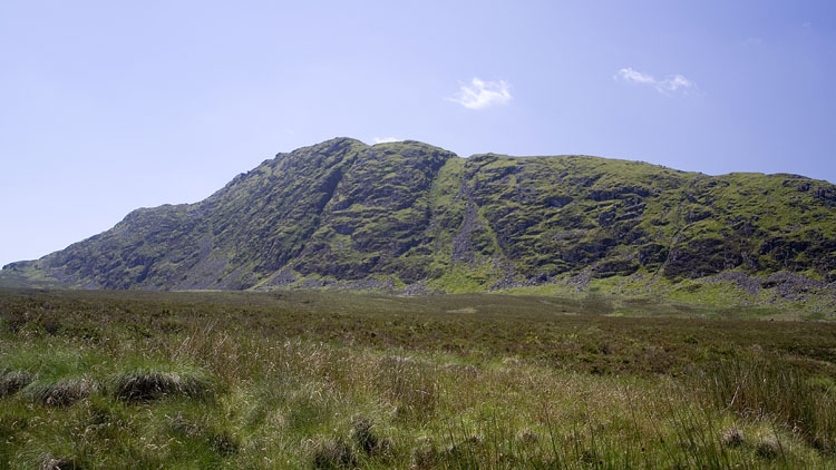 The East face of Dduallt The East face of Dduallt