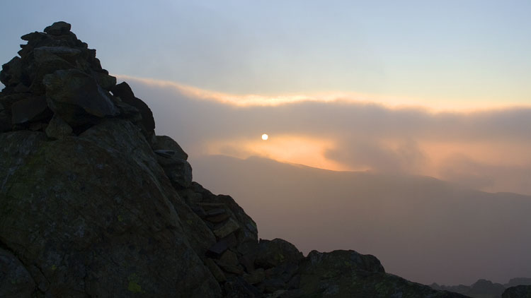 Dawn sky from Grey Friar