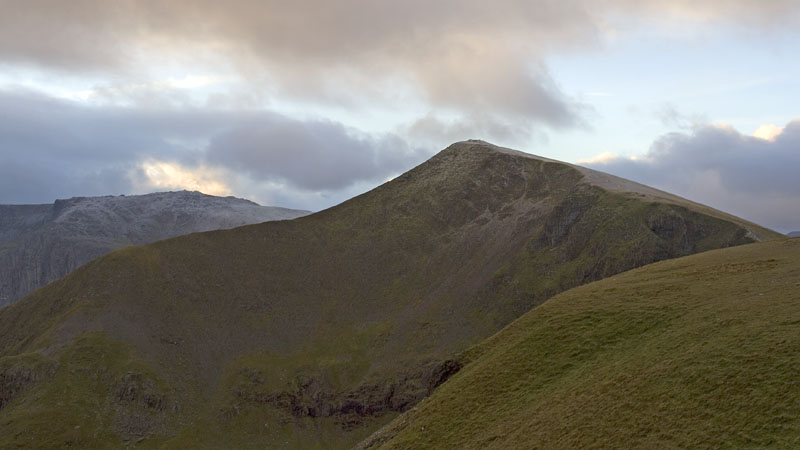 Y Garn with first dusting of snow Y Garn with first dusting of snow