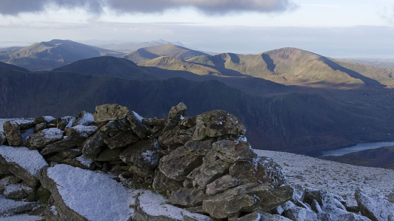 Moel Eilio ridge from Y Garn Moel Eilio ridge from Y Garn