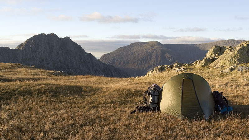 Pitch on Y Foel Goch Pitch on Y Foel Goch