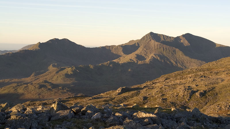 Early light on the Snowdon horseshoe Early light on the Snowdon horseshoe