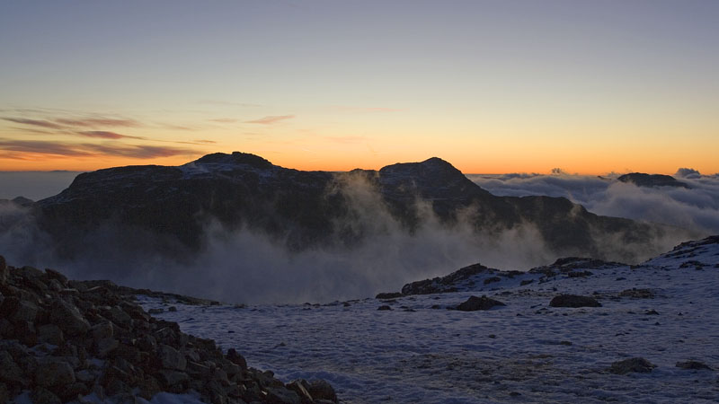 Inversion, Esk Pike & Bow Fell Inversion, Esk Pike & Bow Fell