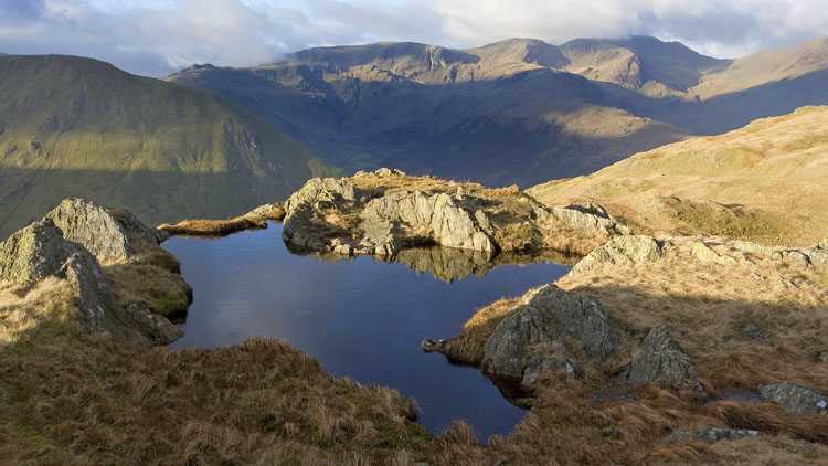 Satura Crag tarn
