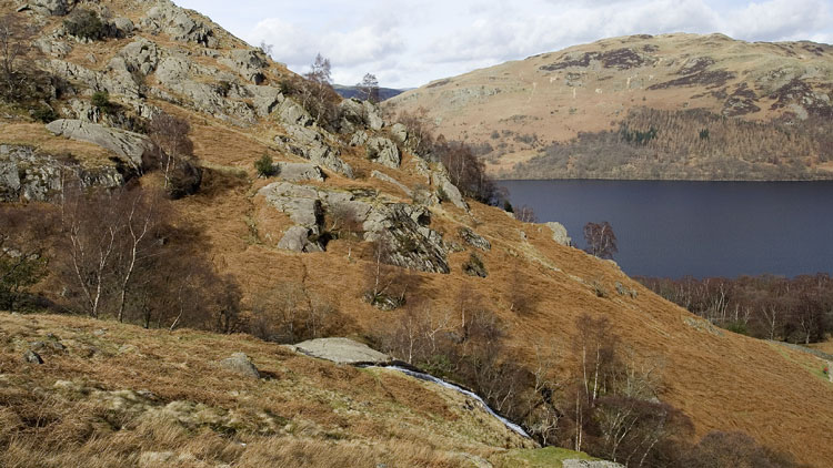 Top of Scalehow Force & Gowbarrow Fell