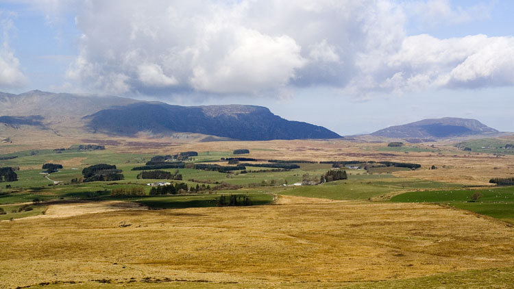 Arenigs from Moel y Garnedd Arenigs from Moel y Garnedd