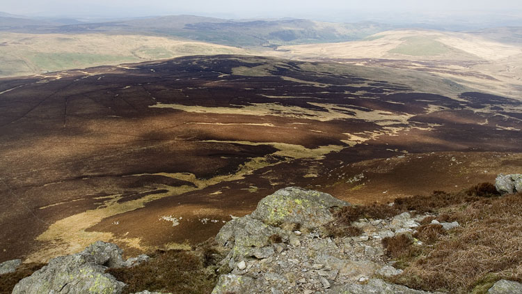 The Migneint from Arenig Fach The Migneint from Arenig Fach