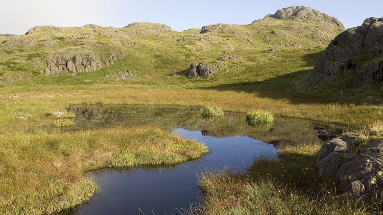Tarn on Hard Knott