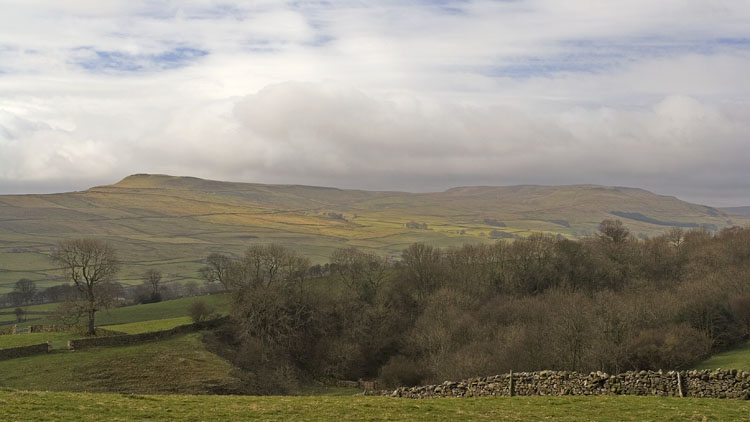 Hazy view of Drumaldrace & Dodd Fell Hill Hazy view of Drumaldrace & Dodd Fell Hill