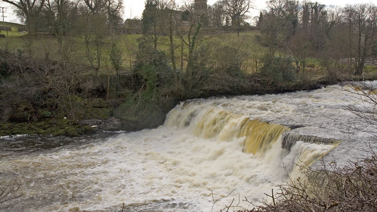 Aysgarth Middle Force falls Aysgarth Middle Force falls