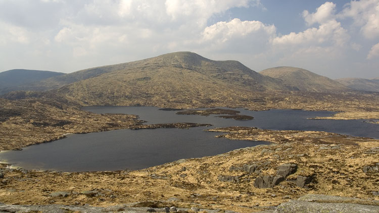 Loch Enoch & the Awful Hand range from Craignairny