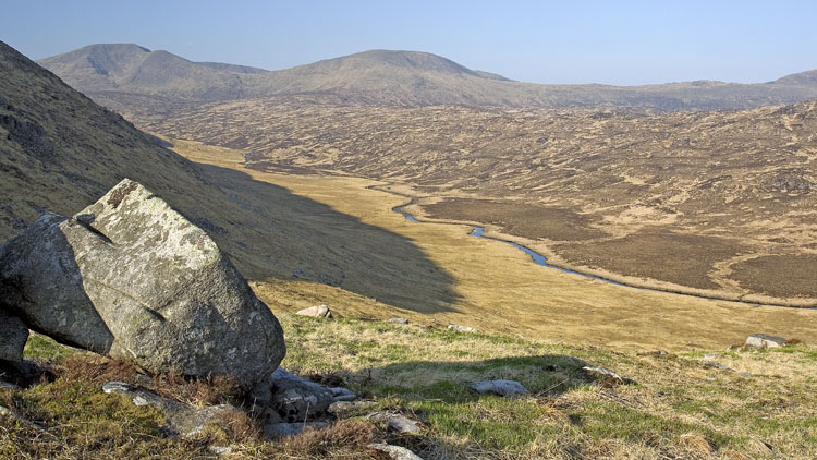 The Eglin valley & Rig of Millmore from Hoodens Hill